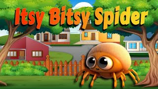 Itsy Bitsy Spider  Nursery Rhymes and Kids Songs [upl. by Boeke]