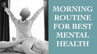 Simple Morning Routine To Improve Your Mental Health I The Speakmans [upl. by Ymmik]