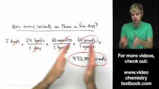 Converting Units using Multiple Conversion Factors [upl. by Elita]