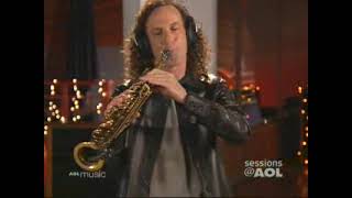 Kenny G quotDeck the Hallsquot  SessionAOL 2004 [upl. by Alleinnad]