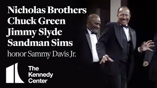 Nicholas Brothers Chuck Green Jimmy Slyde Sandman Sims Sammy Davis Jr Tribute  1987 Honors [upl. by Buttaro]