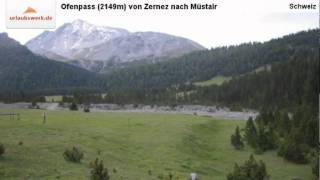 Ofenpass 2149m von Zernez nach Müstair Schweiz [upl. by Ailuj]