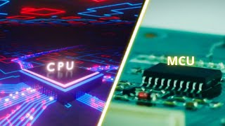 Microcontroller vs Microprocessor embeddedsystem embeddedproject arduino software electric [upl. by Ecinert]