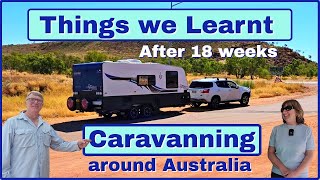 The Best Things Weve Learnt Caravanning around Australia [upl. by Aitsirt]