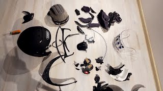 How to disassemble for painting Shoei Neotec 2 flip up helmet [upl. by Aryk10]