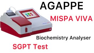 SGPT test Mispa viva biochemistry Analyser LabtechTechlifestyle [upl. by Ackerley]