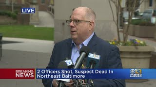 Governor Hogan Says Former State Corrections Official Was Suspect In Police Involved Shooting [upl. by Nigam]