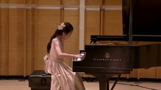 Giulianna Chen 9 yrs plays Polonaise in G sharp minor by Chopin [upl. by Emyaj132]