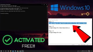 How To Activate Any Windows 10 Using CMD 2024 [upl. by Sihunn319]