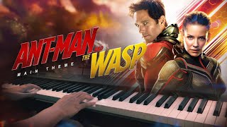 AntMan and the Wasp Main Theme  quotIt Aint Over Till the Wasp Lady Stingsquot Piano CoverSHEETS [upl. by Nick149]