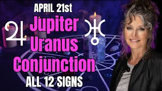 Jupiter Conjunct Uranus in Taurus 2024 All 12 Signs [upl. by Ahsikyw]