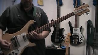 Rickenbacker 4003s5 5string bass Demo [upl. by Naitsirk]