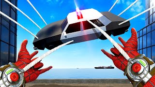 Using Spiderman Powers to TORMENT People  Superfly VR Gameplay [upl. by Carli490]