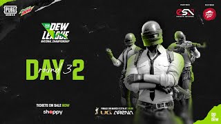 PUBG MOBILE DEW NATIONAL CHAMPIONSHIP  DAY 2  GROUP C amp D  ROUND 3 [upl. by Parrnell226]