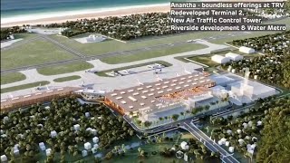 Trivandrum Airport Upcoming T2 Terminal [upl. by Yngiram]