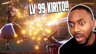 Tales Of Arise • LV 99 Kirito amp Asuna Are STRONG  Sword Art Online DLC [upl. by Llerrehc]