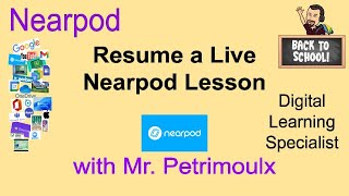 How to Resume a Live Nearpod Lesson [upl. by Ahtebat]