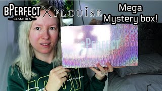 BPerfect X PLouise Mega Mystery box unboxing Worth £40 [upl. by Haididej]