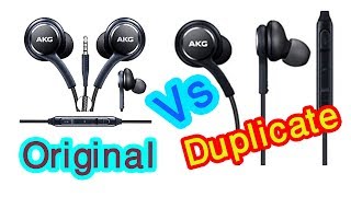 Samsung AKG Earphone Original vs Duplicate Quality  Best Quality Headphone Bangla Review [upl. by Horace40]