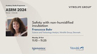 ASRM 2024 Safety with nonhumidified incubation [upl. by Acinor]