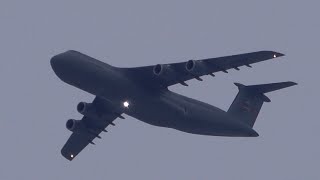 C5M Super Galaxy heading to Andrews AFB [upl. by Atik]