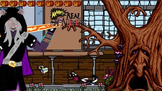 Night 9  The Human School Pt 3  Librarian Fight  AAAHH Real Monsters SNES [upl. by Akenot]