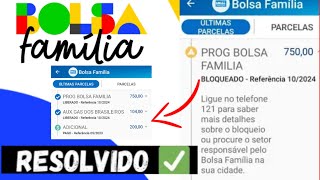 BOLSA FAMÍLIA BLOQUEADO  Problema Resolvido [upl. by Ietta822]