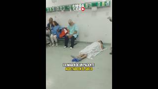 Se viraliza imagen de paciente en el suelo en urgencias de IMSS [upl. by Laup]