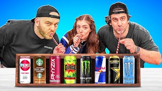 GUESS The Energy Drink Taste Test Challenge [upl. by Leander965]