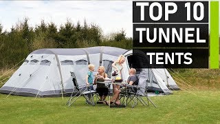 Top 10 Best Large Tunnel Tents for Family Camping [upl. by Bond585]