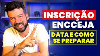 O mês da inscrição ENCCEJA data e como se preparar [upl. by Nafri143]