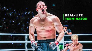 He is a UNIT The Next Knockout Machine from Siberia  Dmitry Menshikov [upl. by Ariaj]