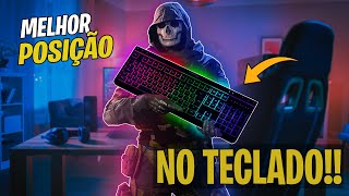 COMO POSICIONAR OS DEDOS DA MELHOR FORMA NO TECLADO [upl. by Indyc]