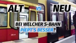 Das Piepen beim Türschließen der SBahn Modelle im Vergleich [upl. by Roslyn144]