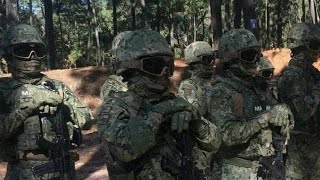 Himno Militar quotLos comandos ya se vanquot Mexico🇲🇽🌮infanteria military army infanteria [upl. by Aneret348]