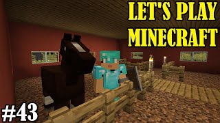 The Barn  Lets Play Minecraft 121 Episode 43 [upl. by Jaquelyn]