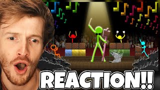 Note Block Concert  Animation vs Minecraft Shorts Ep 35  REACTION [upl. by Vaas]