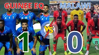 ♦️ LIVE  GUINEE EQUATORIAL 1 VS MALAWI 0  ELIMINATOIRE COUPE DU MONDE [upl. by Aindrea]