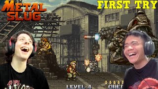 PLAYING METAL SLUG FOR THE FIRST TIME Ft Banden Metal Slug 1996  CoOp Playthrough [upl. by Cutlor]