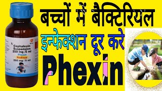 Phexin Syrup Uses in Hindi  Cephalexin Oral suspension [upl. by Mcdermott]