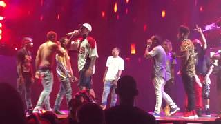 🔥🔥Chris Brown brings out Young Thug Migos Fetty Wap Kid Ink Lil Kim amp Monica in Atlanta [upl. by Eyla849]