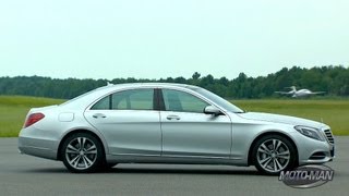 Driving the Mercedes S Class amp Mercedes S550 Plug In Hybrid Preview [upl. by Llehsam172]