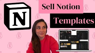 Notion Tutorial  How to Share and Sell Notion Templates [upl. by Aitas]