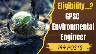 Eligibility Criteria for GPSC Environmental Qualification I gpsc environmentalengineering [upl. by Sean]