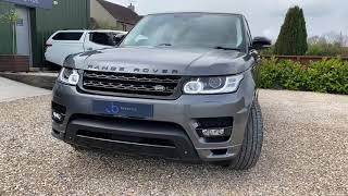 Range Rover Sport 44 SDV8 Autobiography for sale 2015 walk round video [upl. by Isawk]