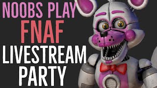 🔴LIVE Having a psychotic breakdown playing FNAF [upl. by Saalocin]