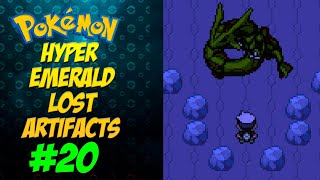 A FURIA DE RAYQUAZA  POKEMON HYPER EMERALD LOST ARTIFACTS 20 [upl. by Kawai]