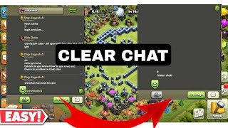 How to clear clan chat in coc very fast coc globalchat removeclanchat [upl. by Harehs]