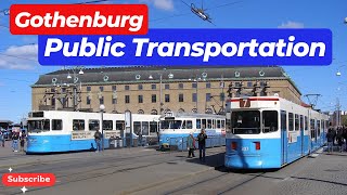 Public Transportation Gothenburg  Gothenburg trams buses and boats included public transport ticket [upl. by Eedyah]