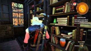 The Witcher 3 Wild Hunt  Search Upstairs In Cesar Bilzens Home [upl. by Beera]